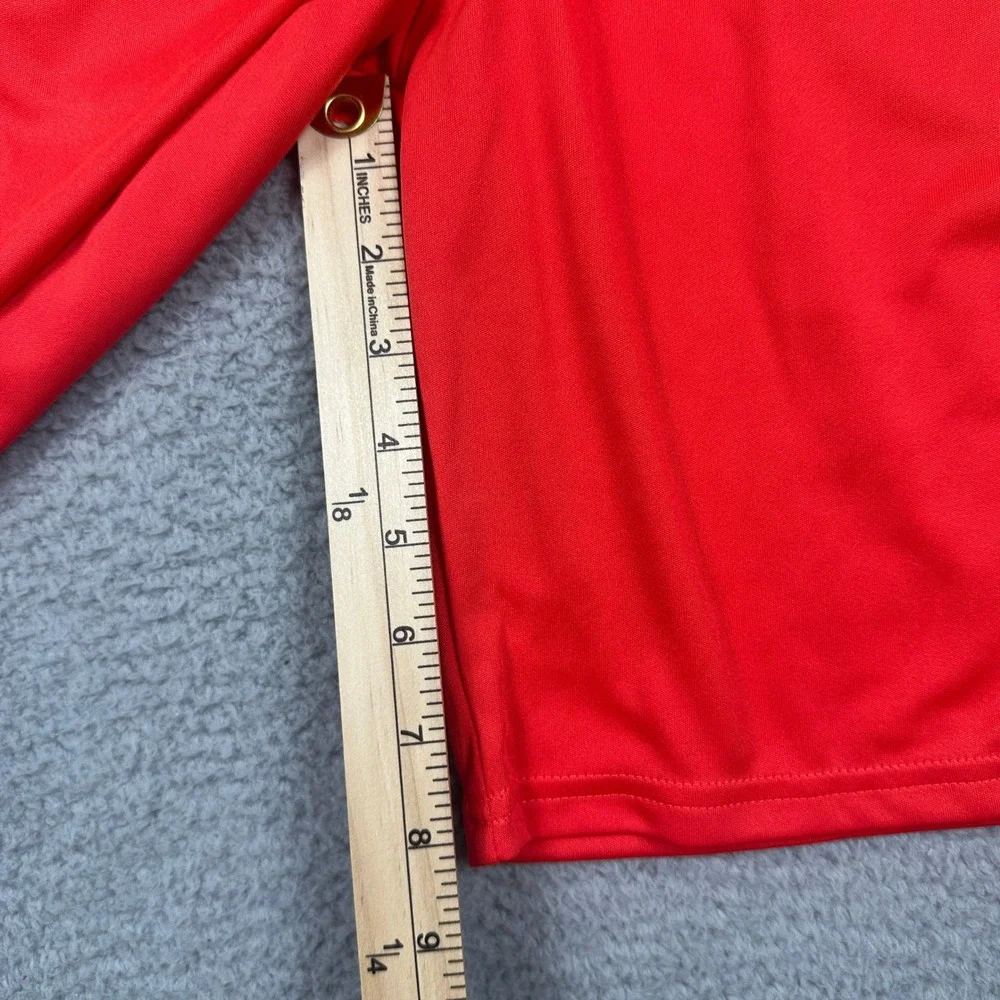 Under Armour Shorts Kids Youth Large YLG Red‎ Drawstring Athletic Loose 1373525